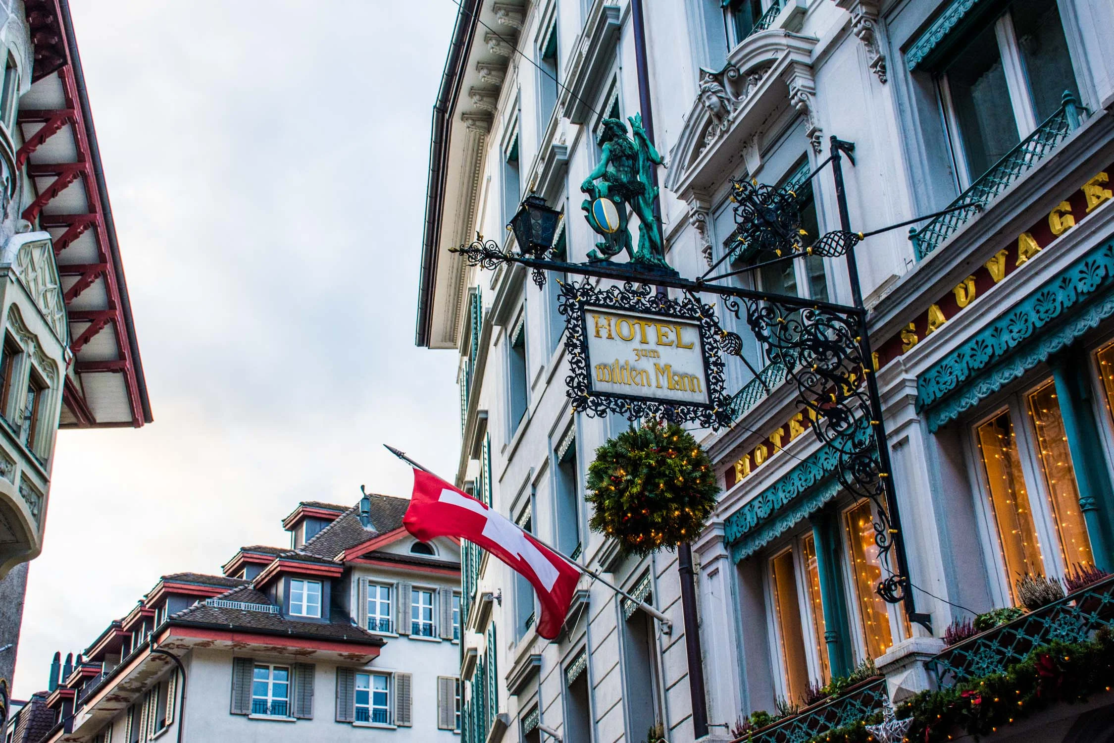 Hotel Wilden Mann: A Historic Hotel in Lucerne, Switzerland