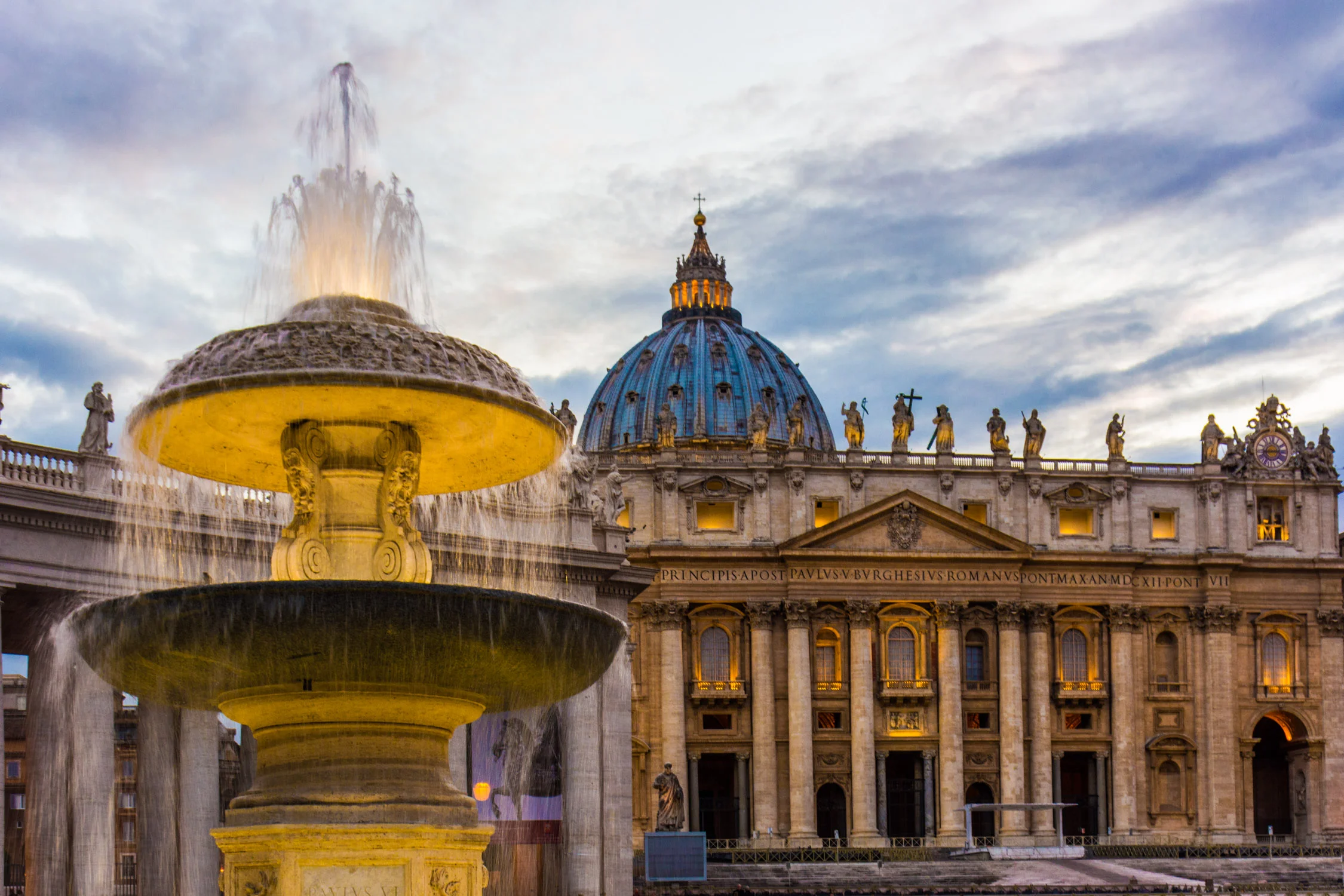 Visiting the Vatican Museum at Night