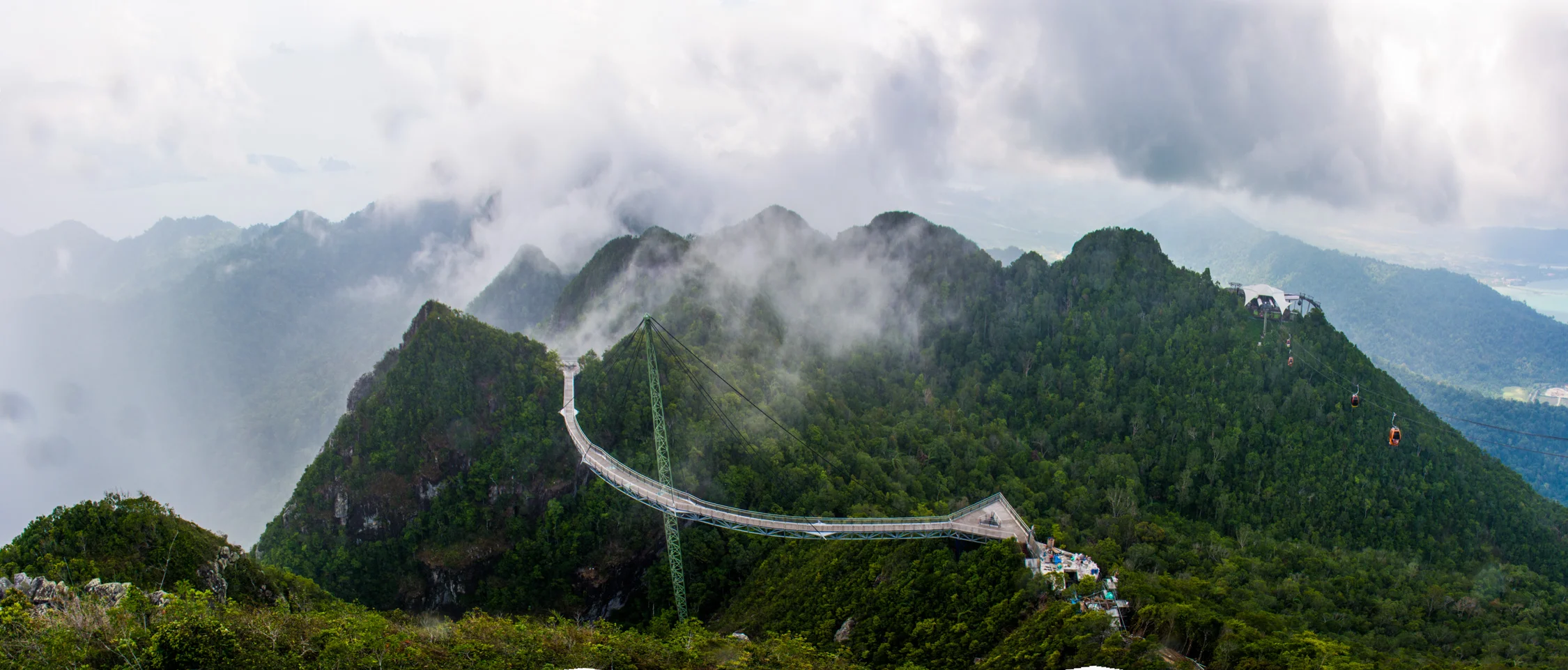 Langkawi Sky Bridge: Exhilarating Views from 2,100 Feet in the Air!