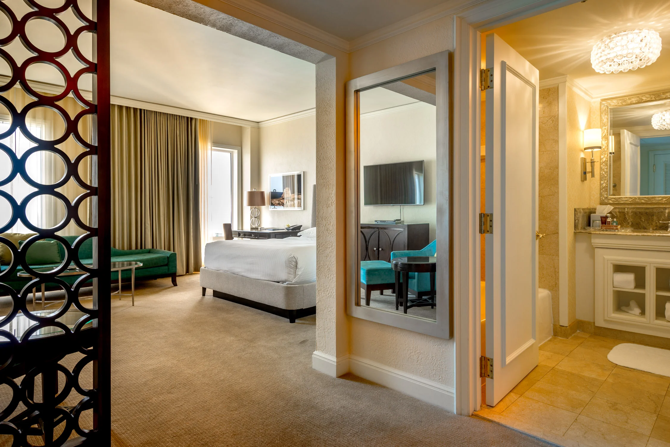 Our suite at The Ritz-Carlton, San Juan
