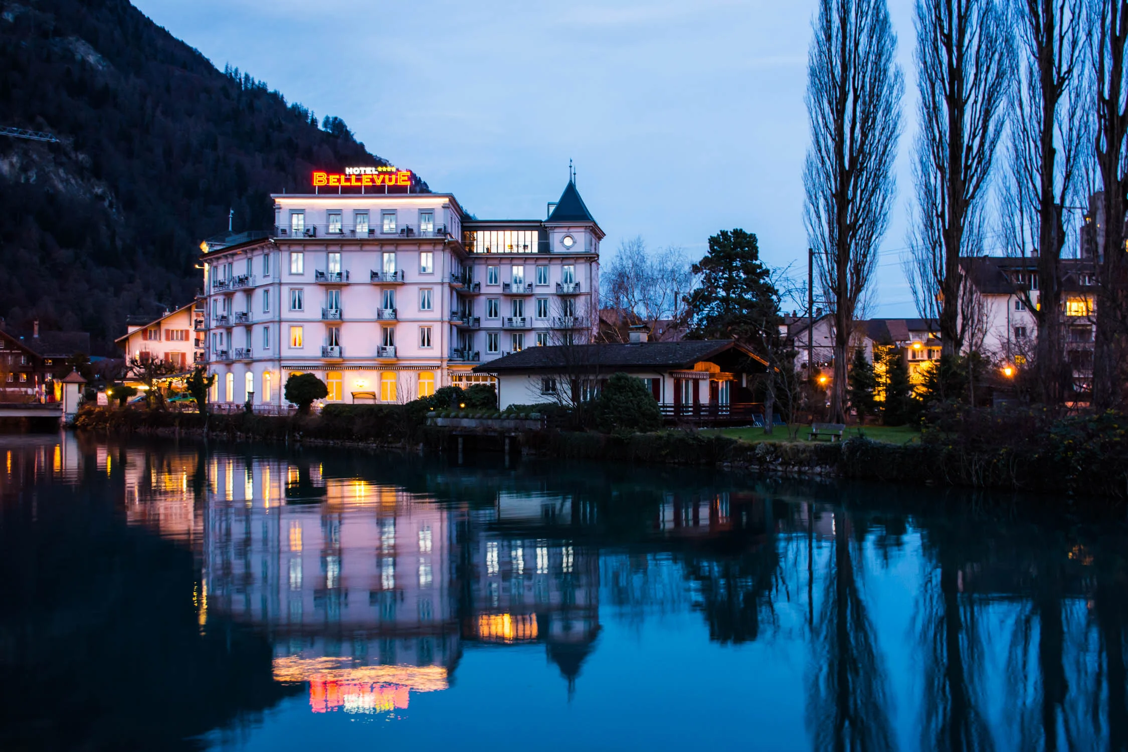 Hotel Bellevue An Elegant Hotel in Interlaken, Switzerland — No