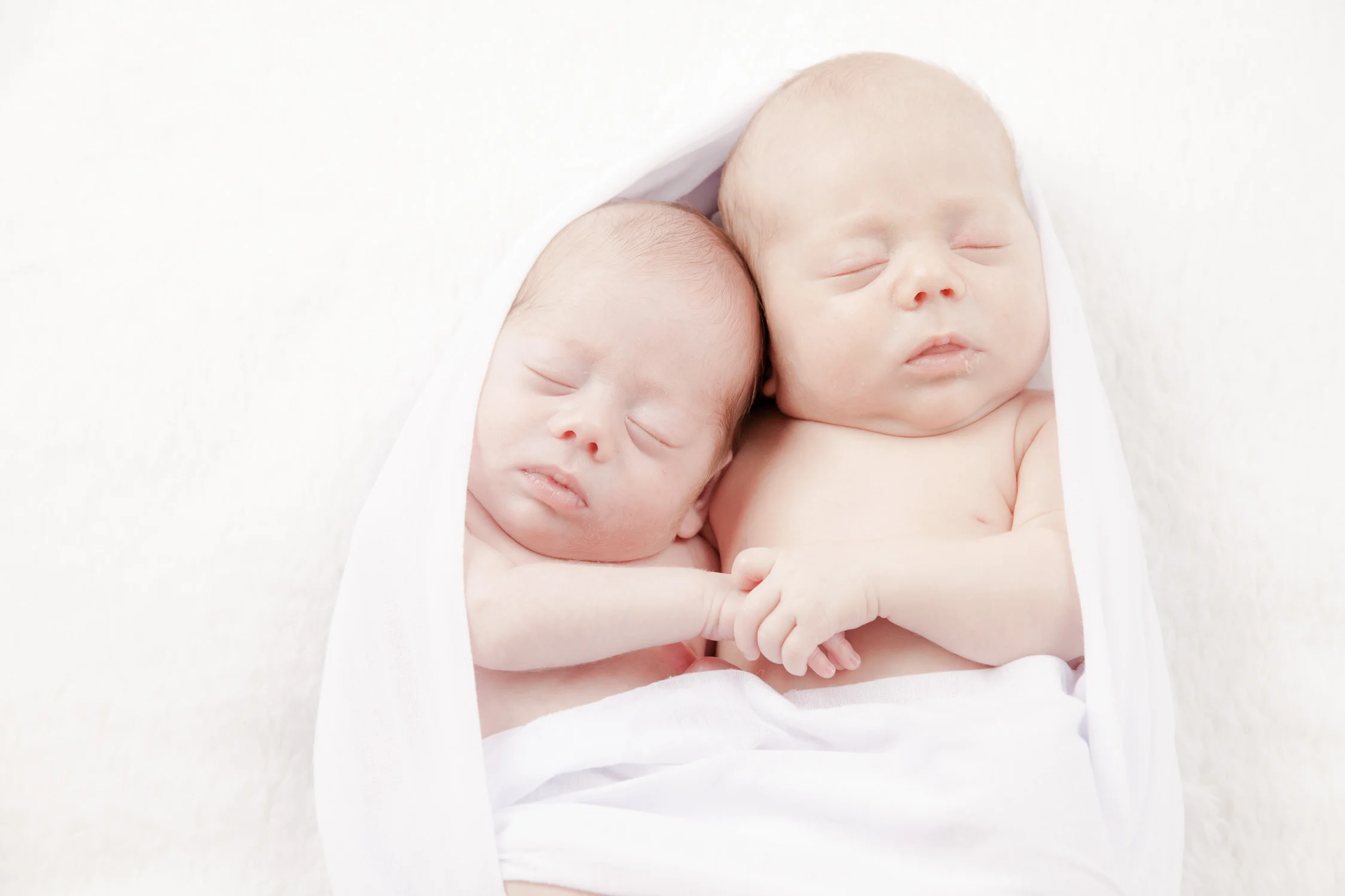 Gravidfotografering og tvillinger på nyfødtfotografering