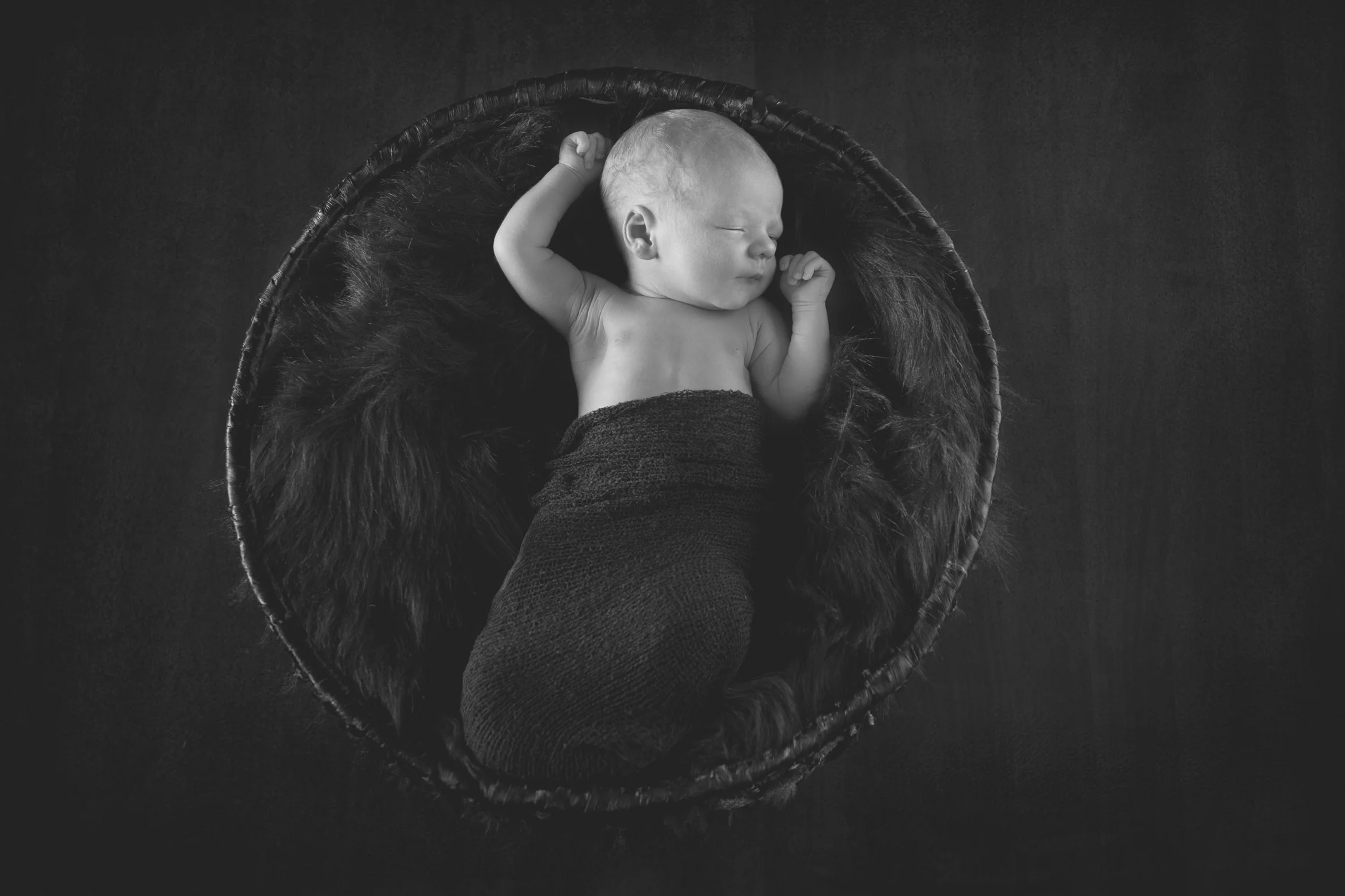 Bilder fra gravidfotograferingen og nyfødtfotograferingen til Camilla