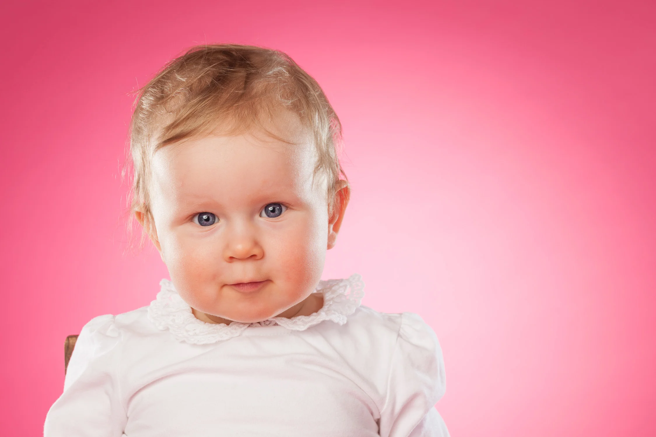 1årsfotografering av Isabell