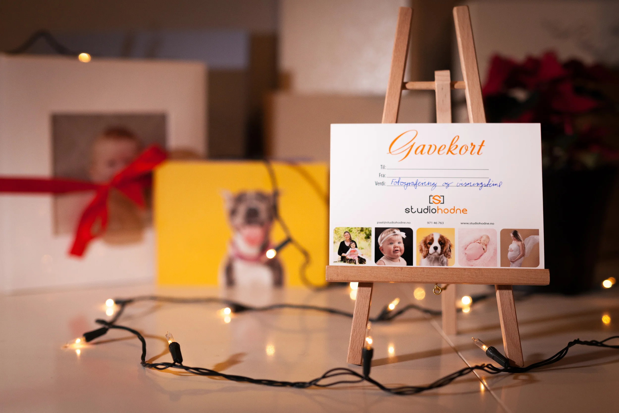 Gavekort til jul hos Studio Hodne