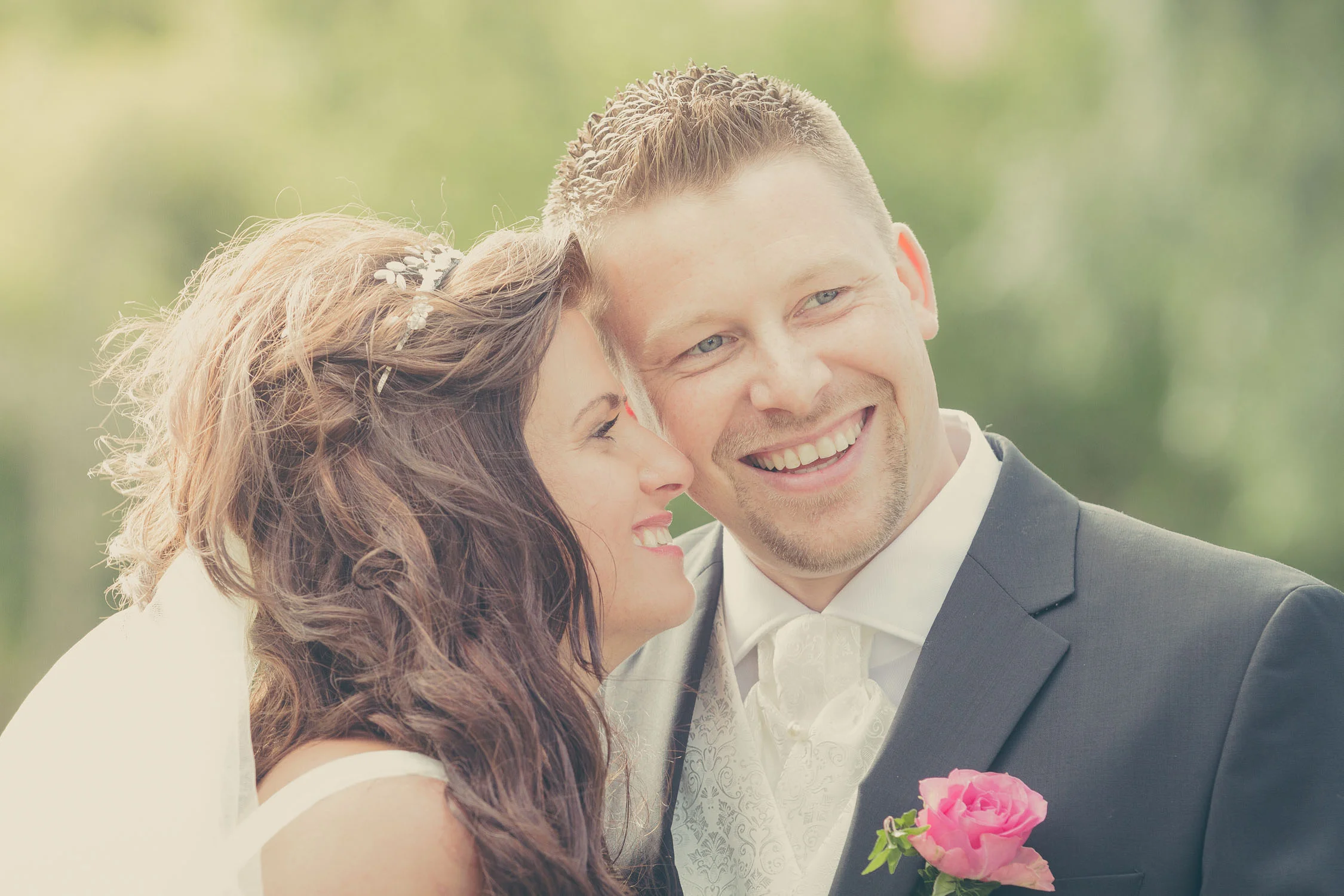 Stine og Anders sitt bryllup på Fredriksten festning