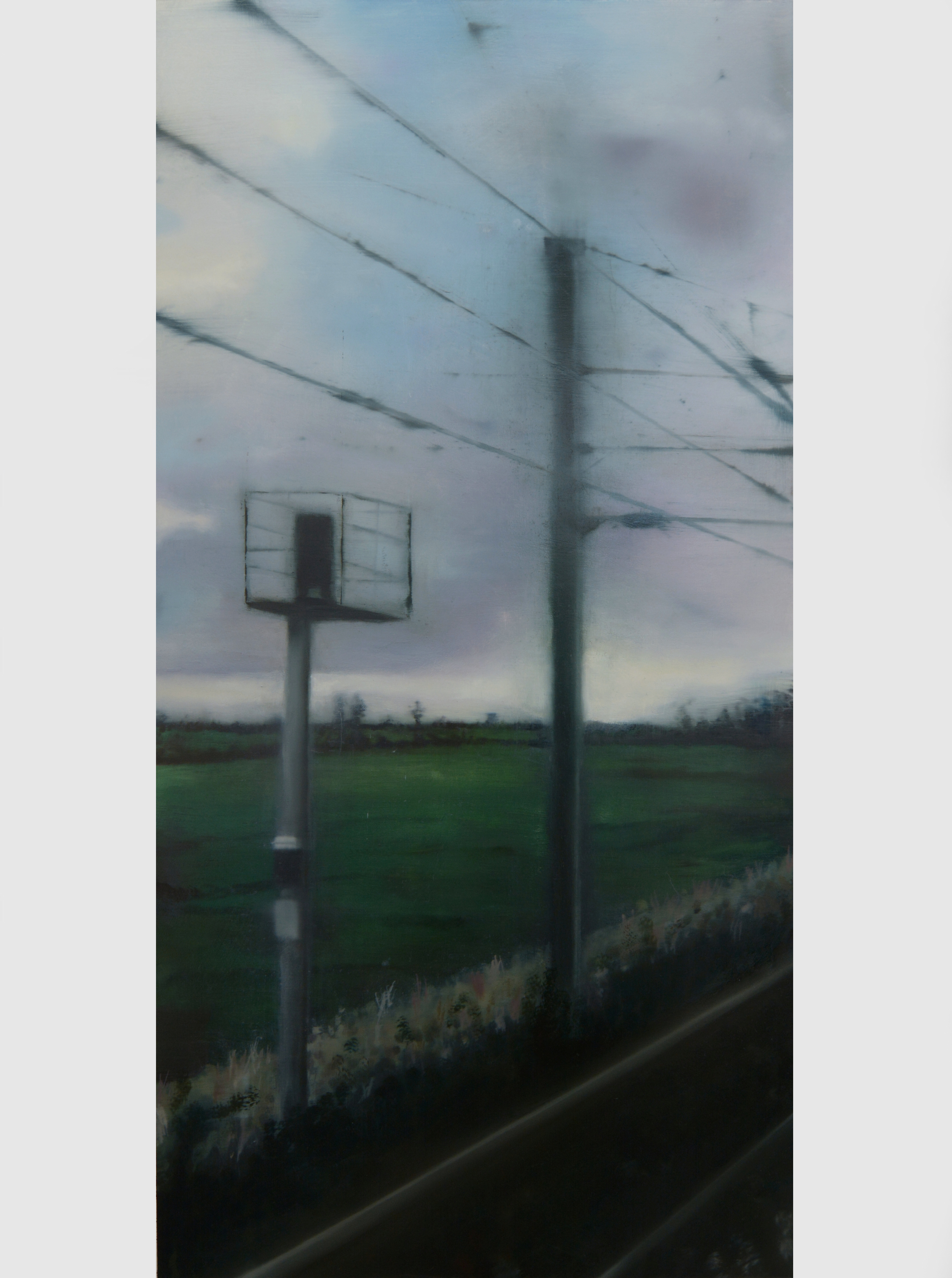 untitled intermediate (outer distant) oil on panel 80 x 60 cm 2015