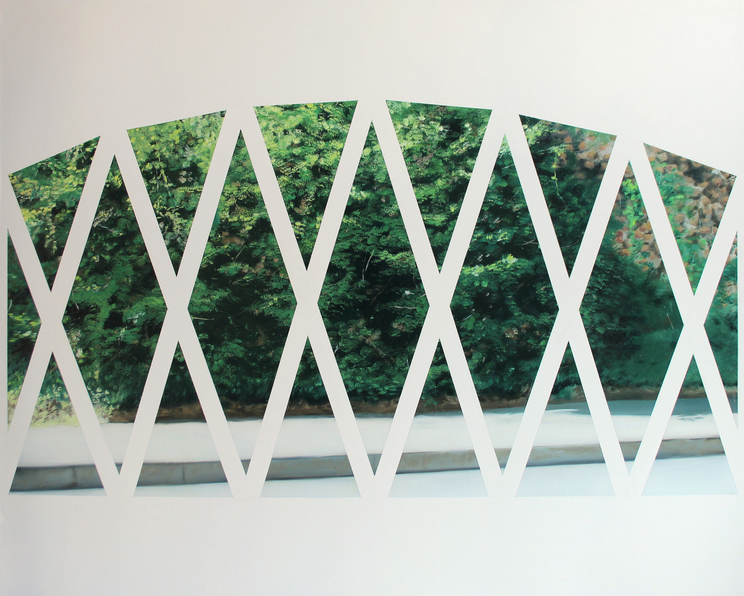 Rope Store Window oil on panel 80 x 100 cm 2015 private collection