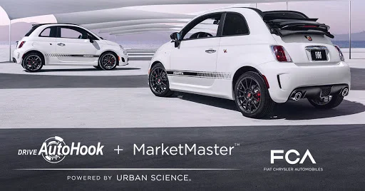 AutoHook® Announces Integration with Urban Science's Market Master™ for FCA Dealers