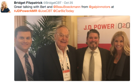 Pictured (left to right): Joe Gumm, Bert Boeckmann, Beau Boeckmann, and Bridget Fitzpatrick