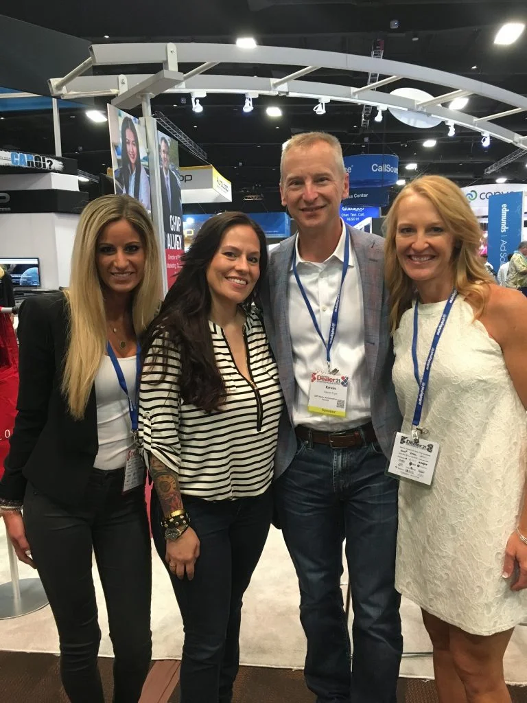 Lindsay Kwaselow , April Rain , Kevin Frye and Julie Frye at #DD21 Exhibit Hall