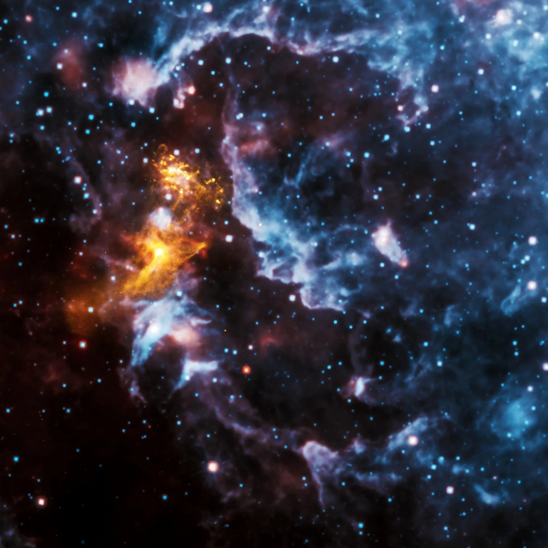Stars collide