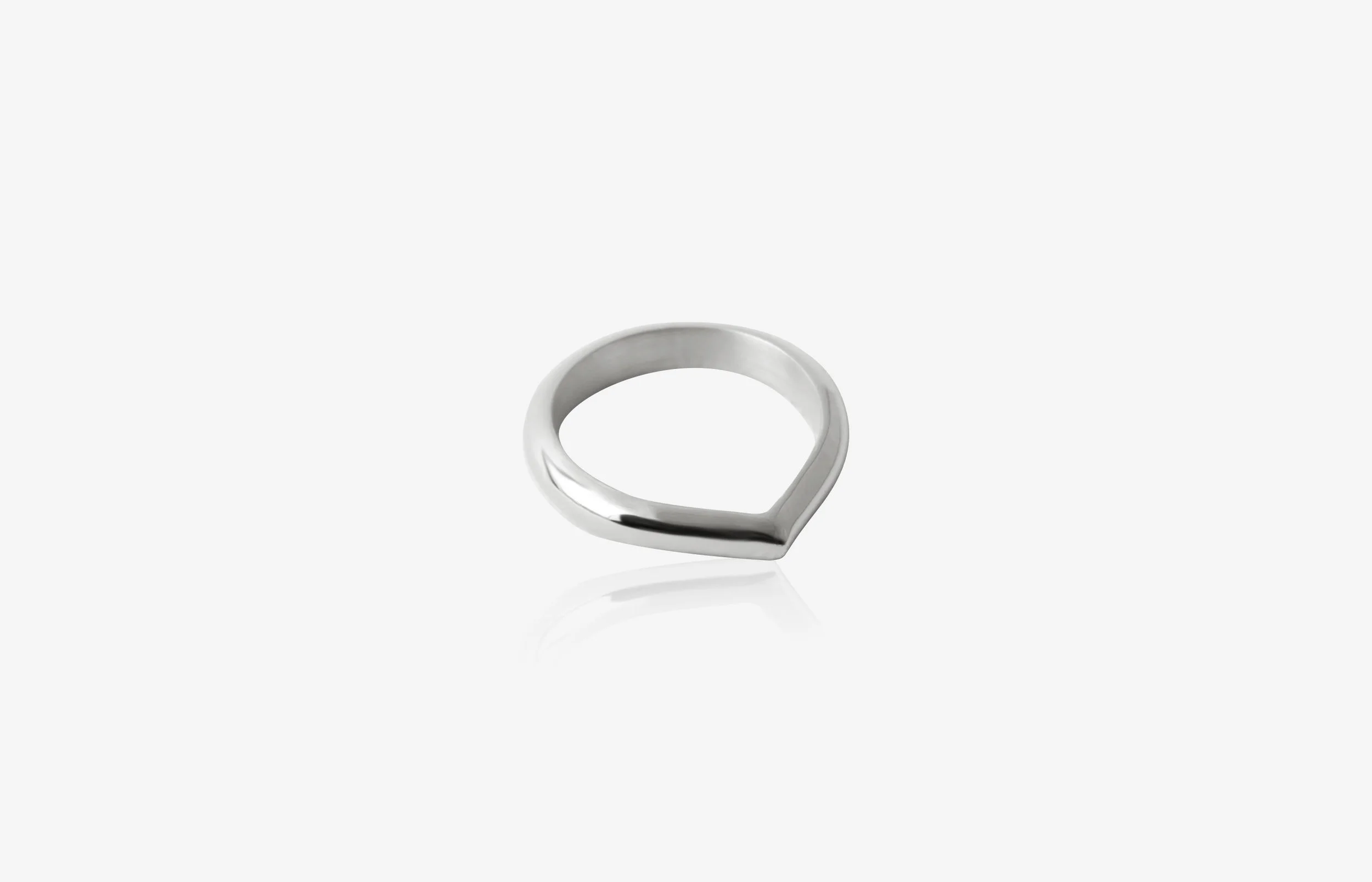 18K Fairtrade White Gold