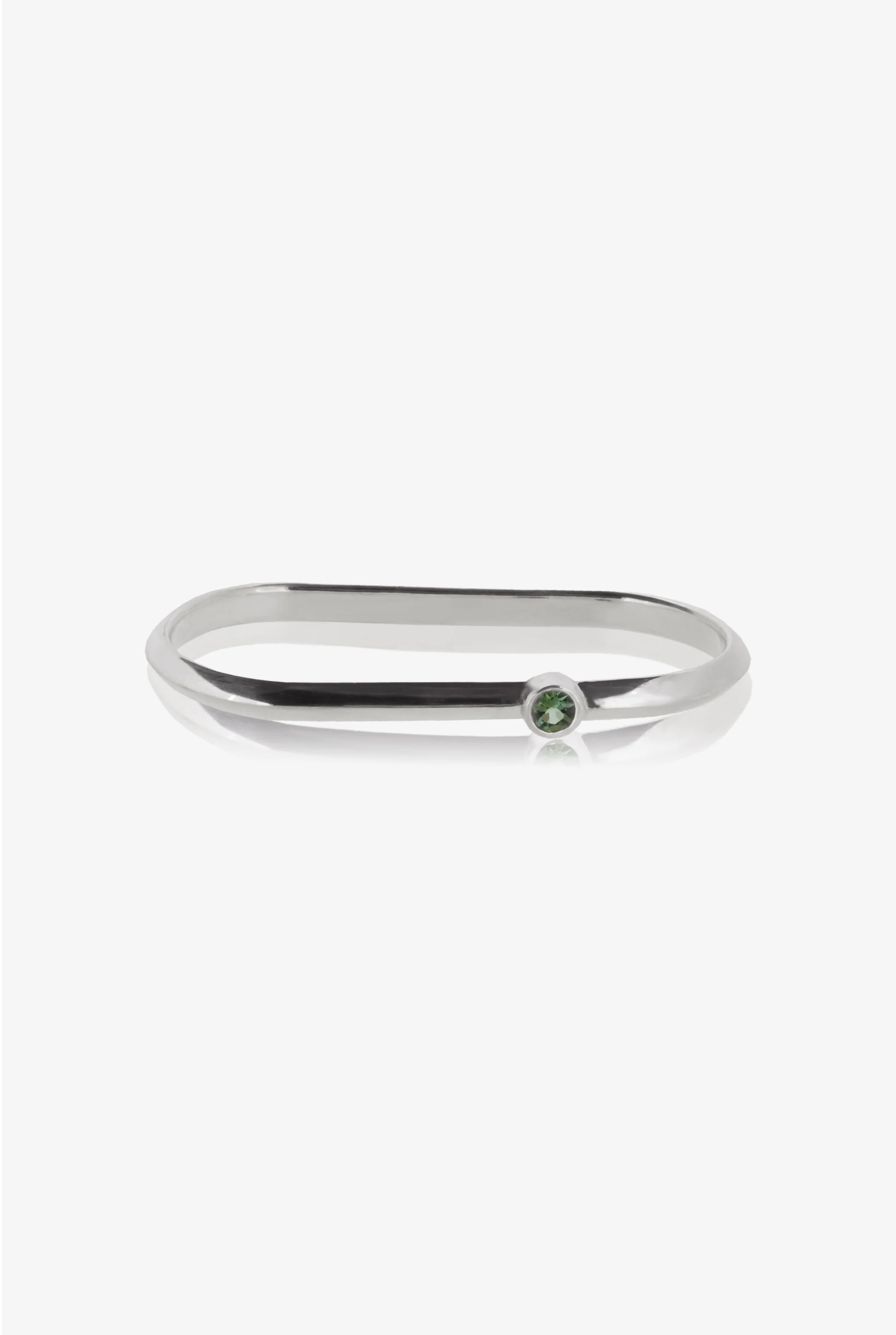 Recycled Silver | Green Tourmaline
