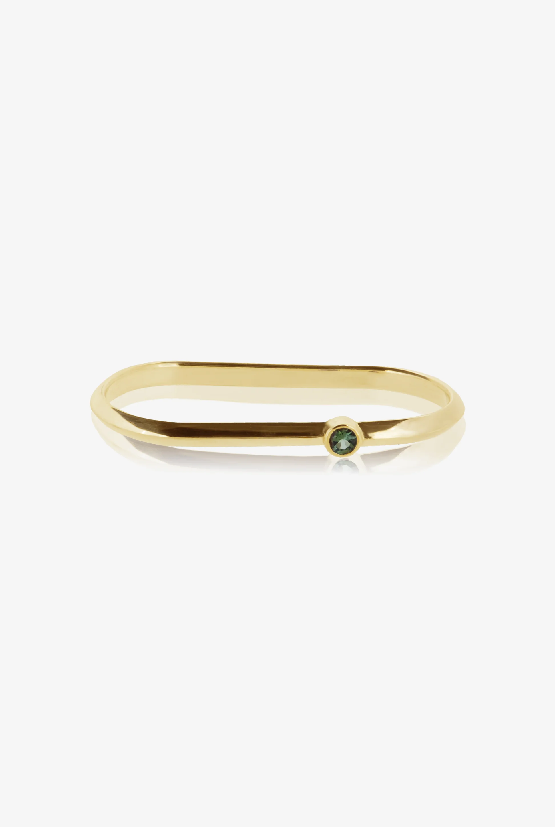 9K Fairtrade Yellow Gold | Green Tourmaline