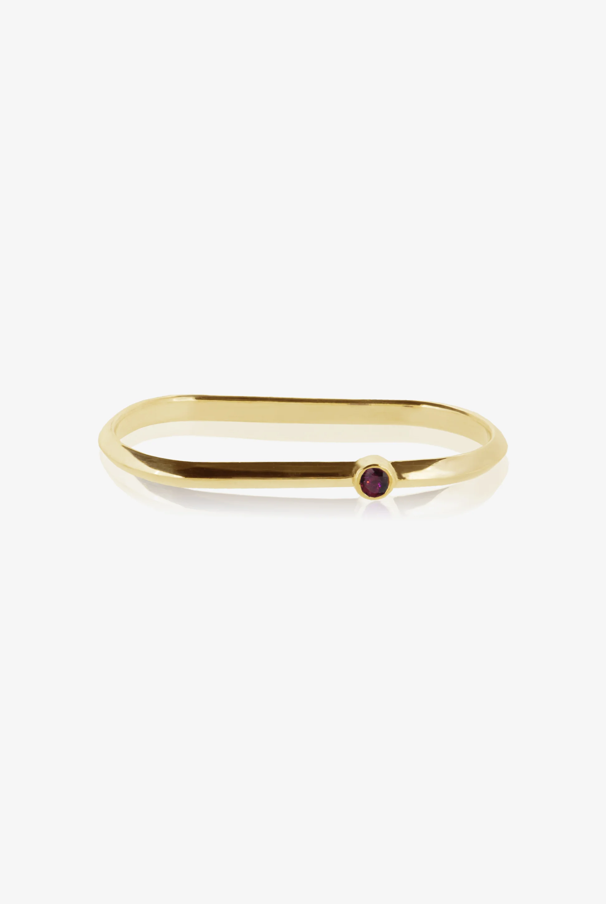 9K Fairtrade Yellow Gold | Rhodolite Garnet