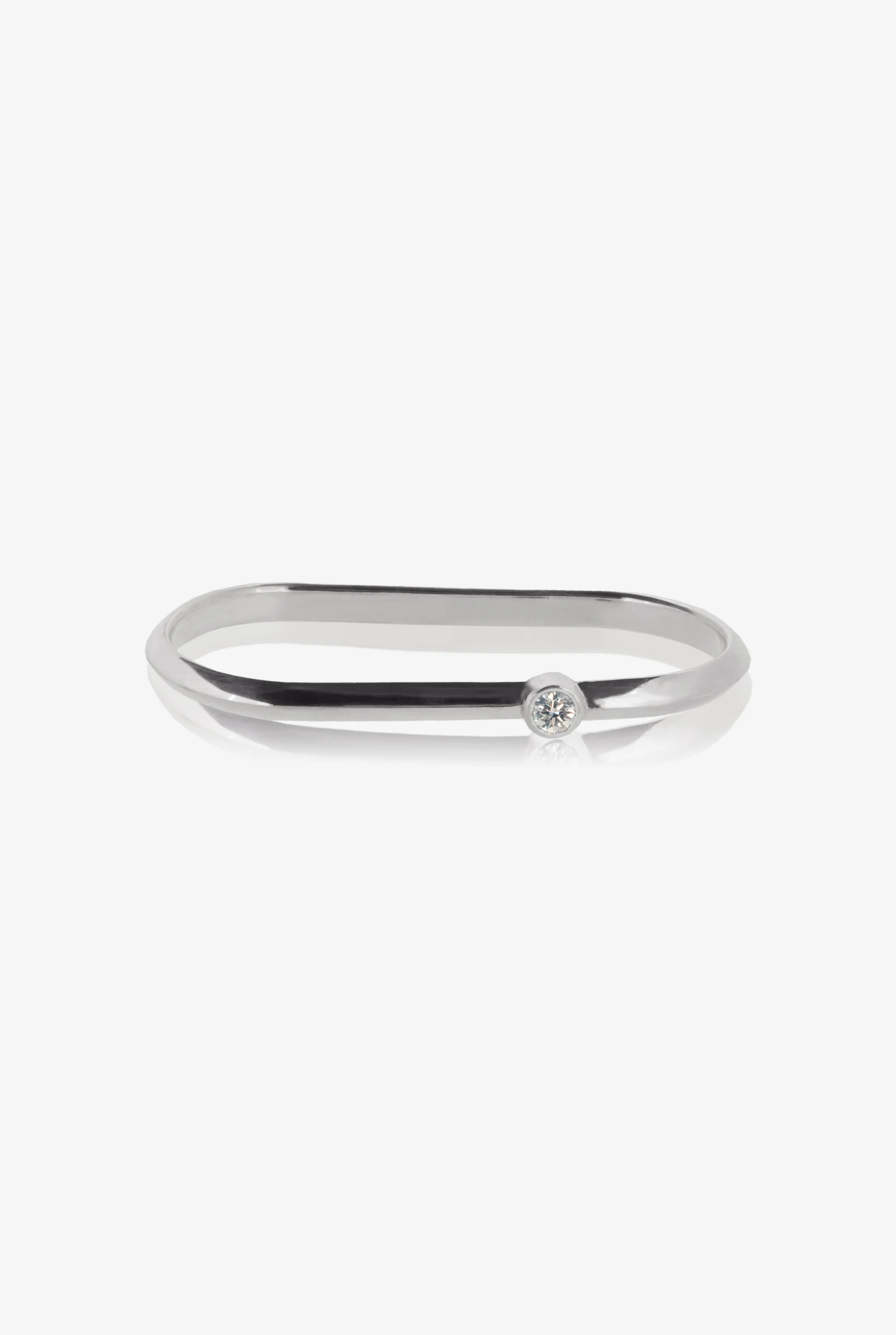 18K Fairtrade White Gold | Canada Mark Diamond