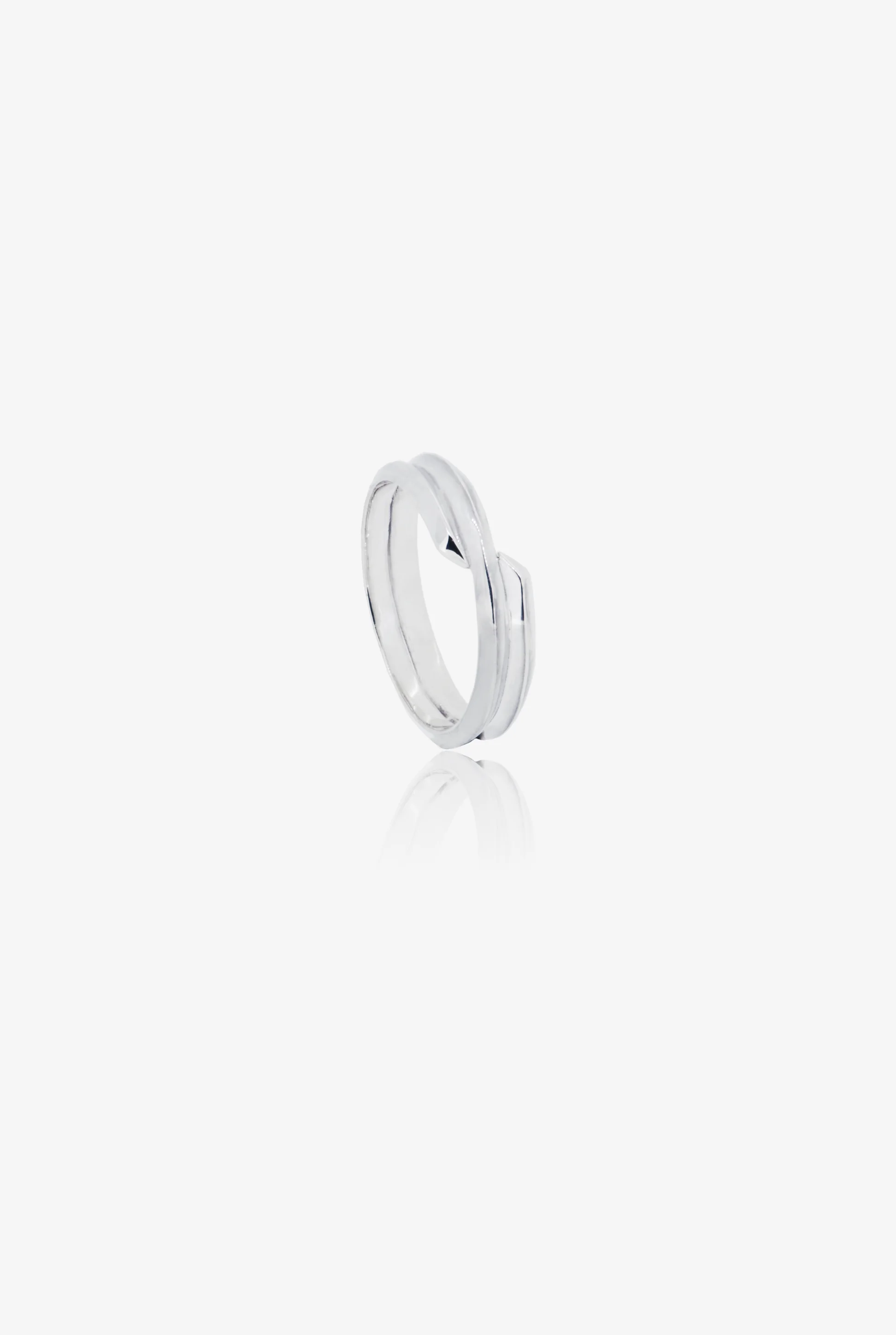 18K Fairtrade White Gold