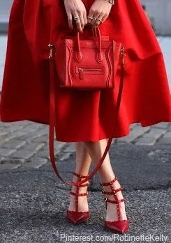 TREND PREDICTION: RED SHOES + RED BAG