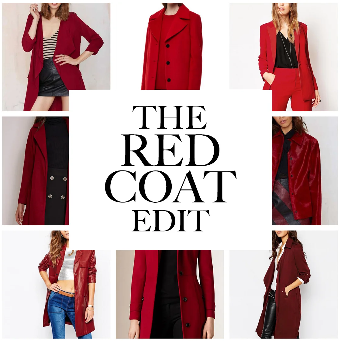 THE RED COAT EDIT