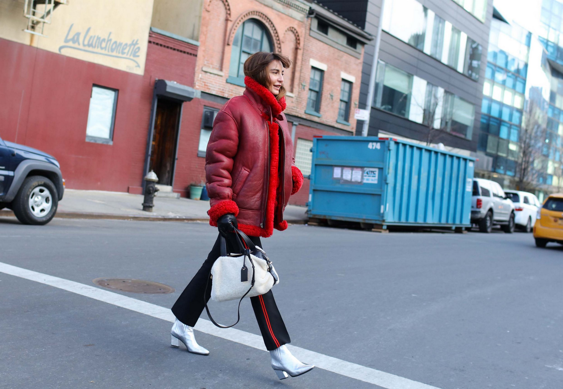 Ece Sukan in Givenchy pants