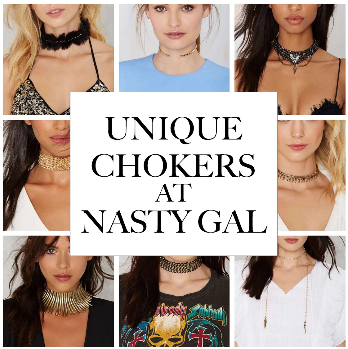 CHOKERS AT NASTY GAL