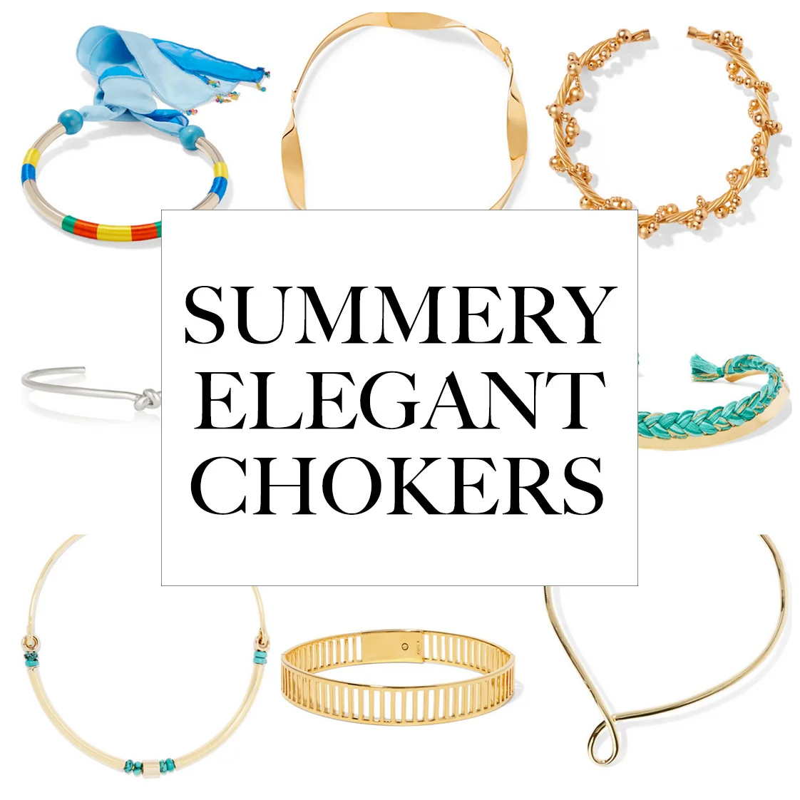SUMMERY ELEGANT CHOKERS