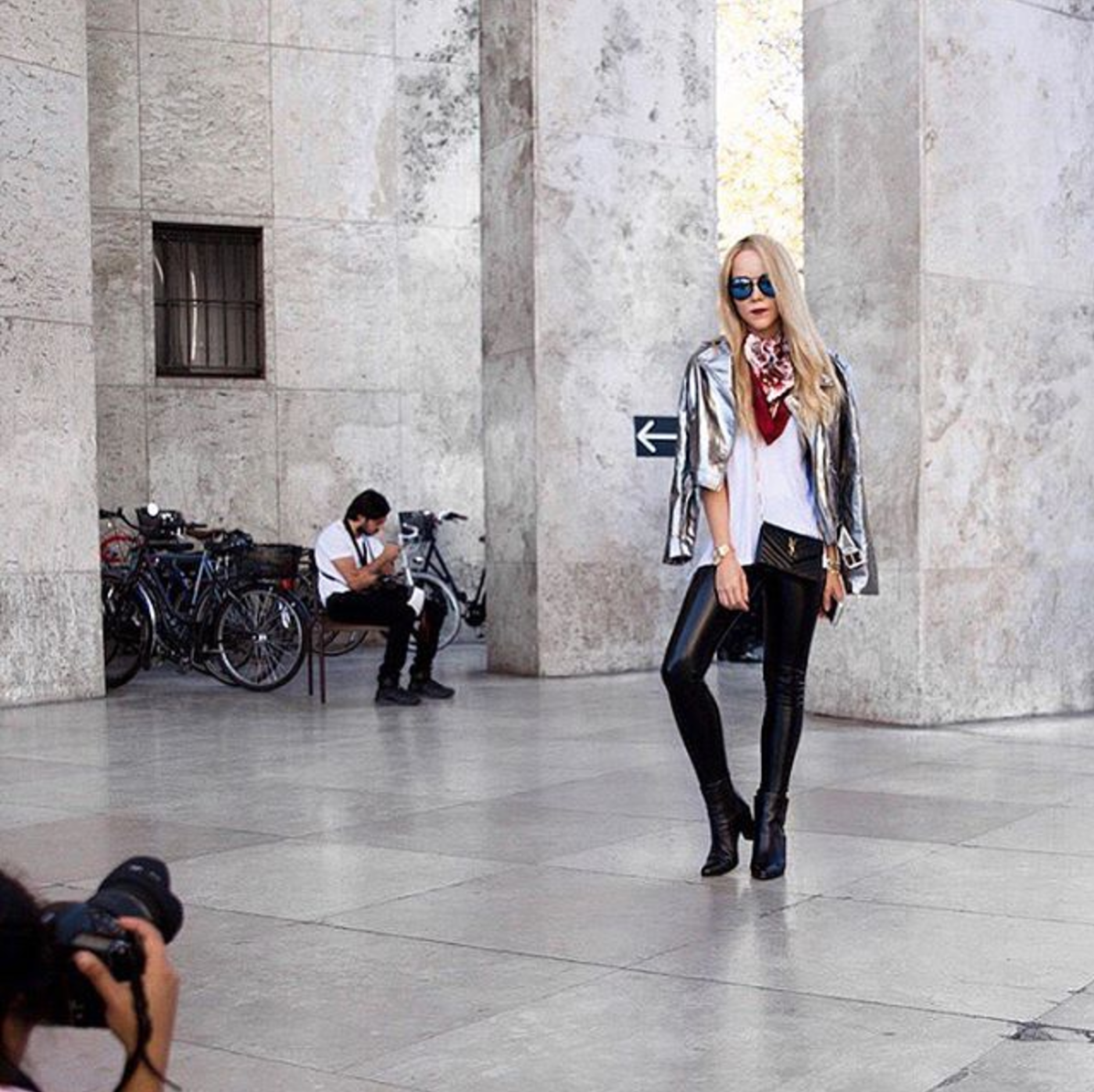 DAILY STYLE: Back at Palais de Tokyo — Silver Girl