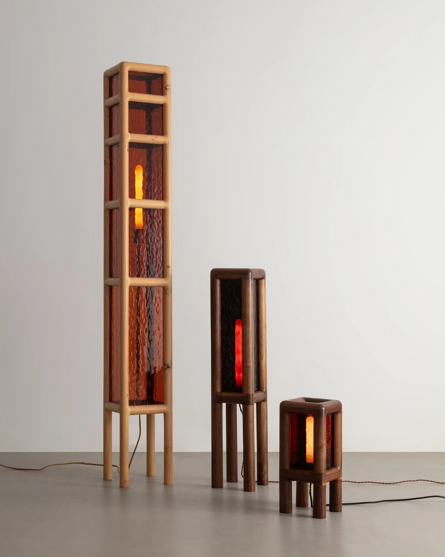 Tower lights..
.
An exploration of stained glass and hand sculpted lumber..Take risks and try new things..
.
#lightingdesign #interiordecor #furnituredesign #interiors 
.