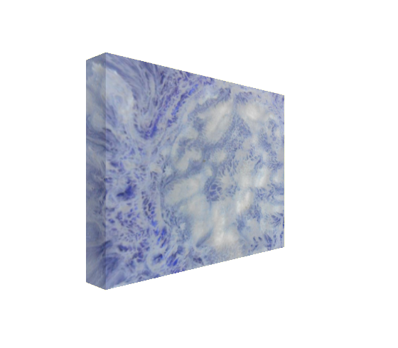 #14 Blue and White Abstract Canvas Print Maggie Minor Designs.png