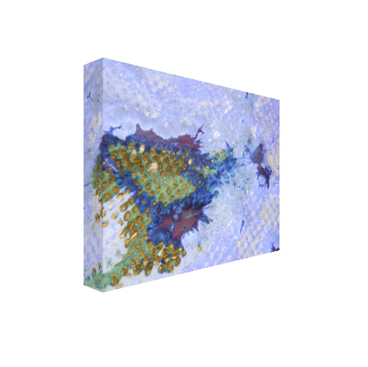#27 Purple and Red Abstract Canvas Print Maggie Minor Designs.png