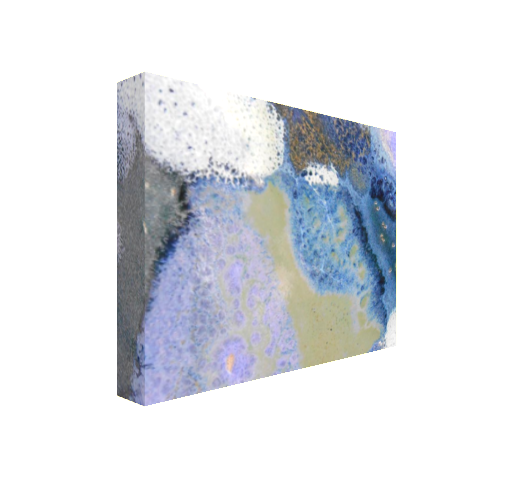 #41 Purple and Green Abstract Canvas Print Maggie Minor Designs.png