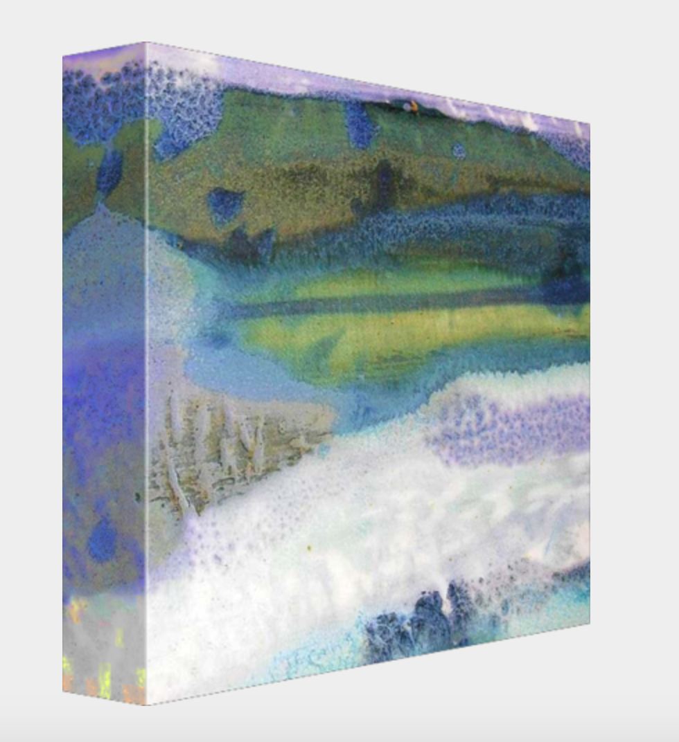 30. v2 Purple and Green Landscape Canvas Wrapped Print Maggie Minor Designs 8x8.png