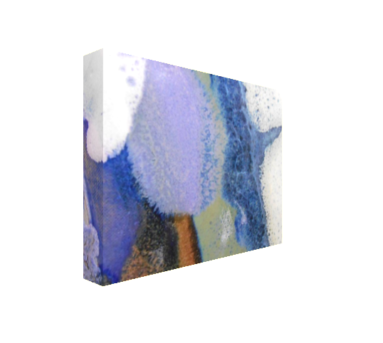 #44 Purple and White Abstract Canvas Print Maggie Minor Designs.png