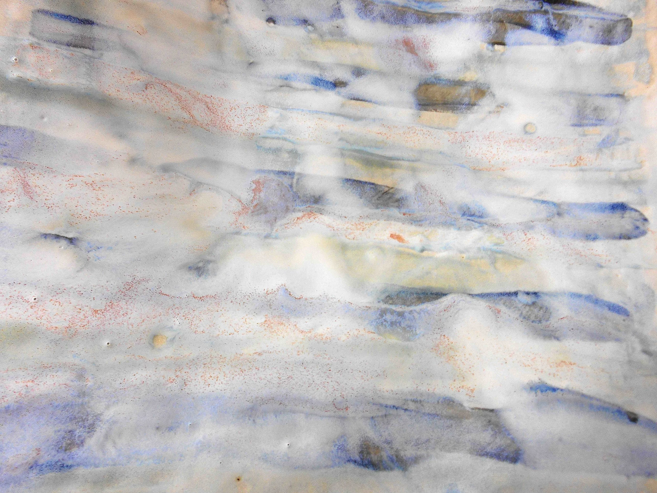 51. Stripped Blue and White Abstract Canvas Print.jpg
