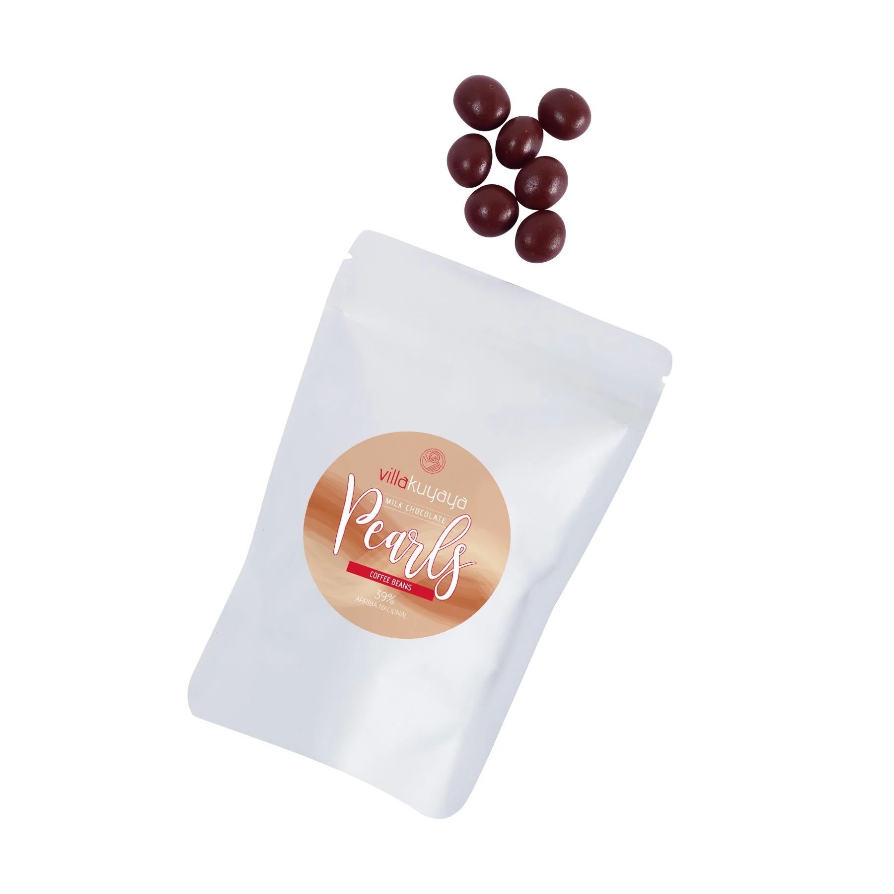 Milk Chocolate Pearls COFFEE BEANS 39% | 5oz