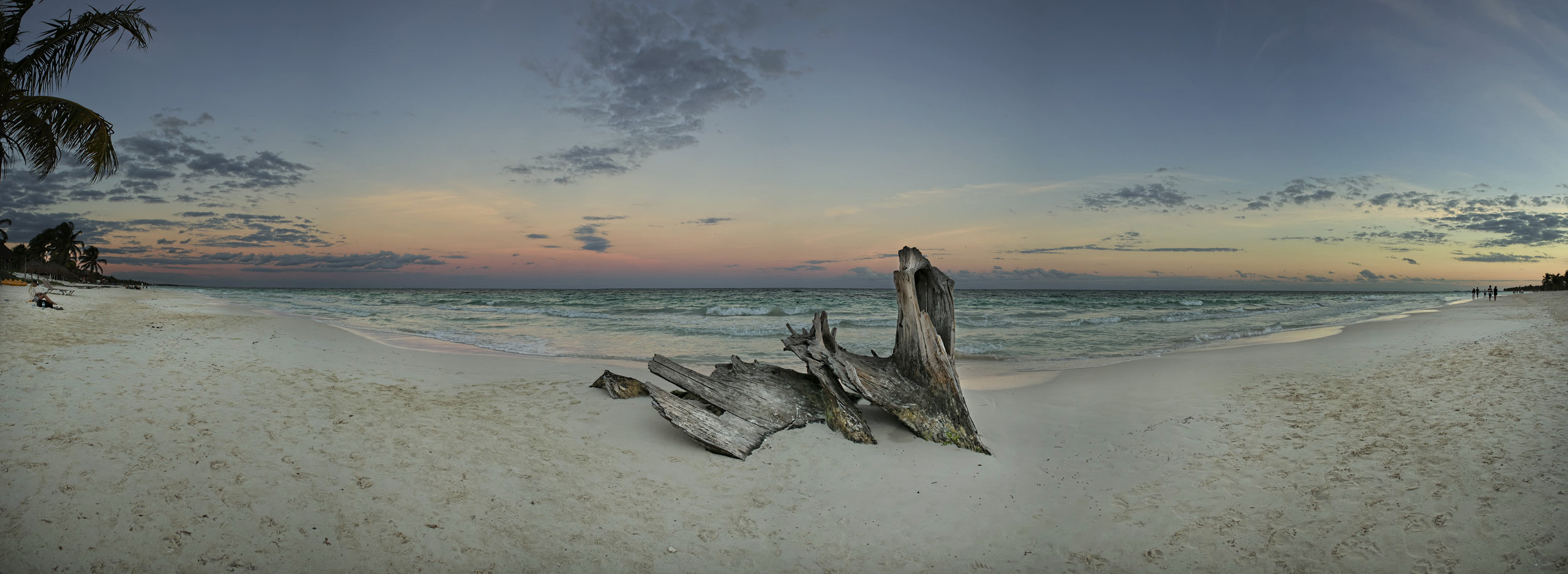 Tulum Sunset Panorama