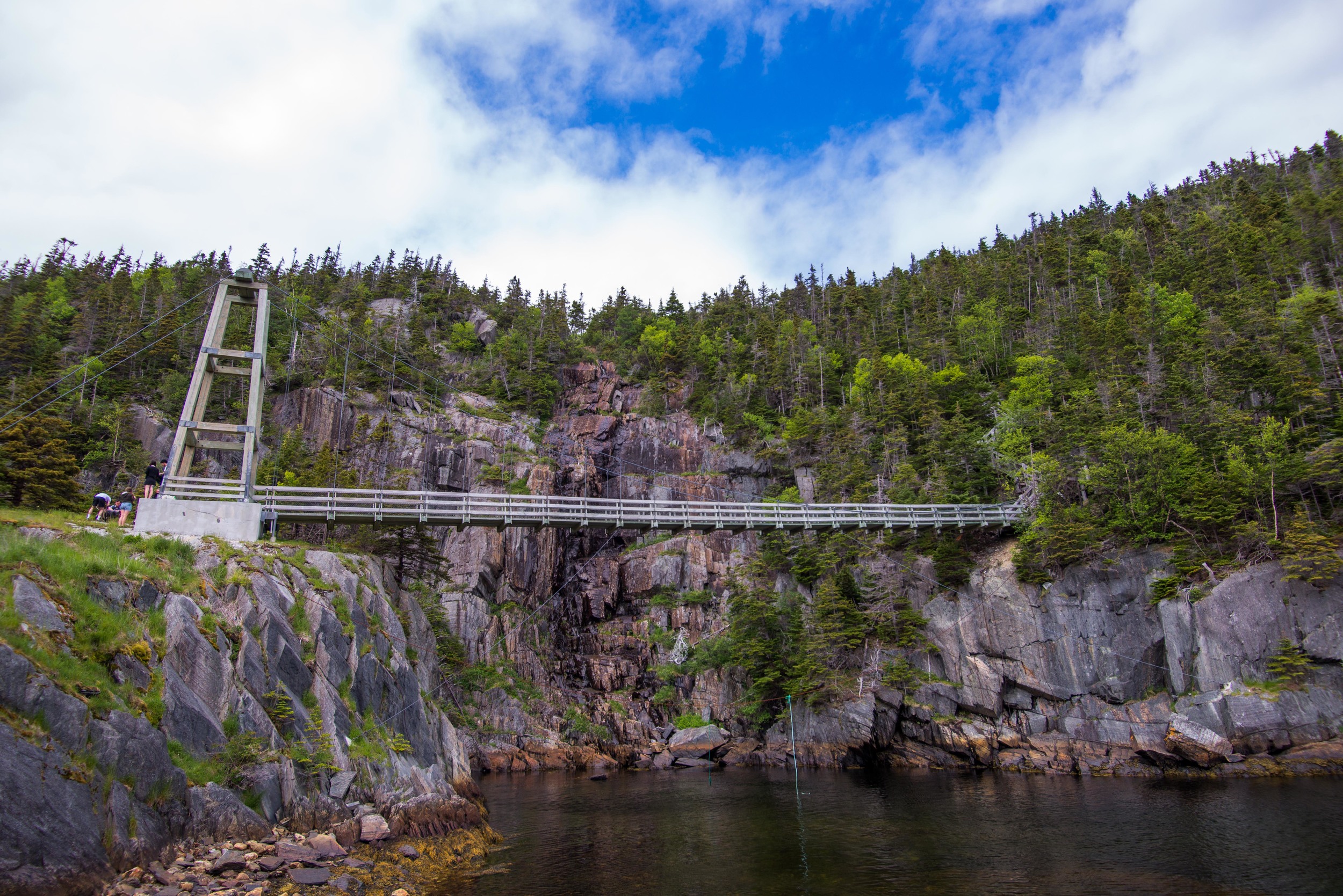 The bridge is pretty impressive.