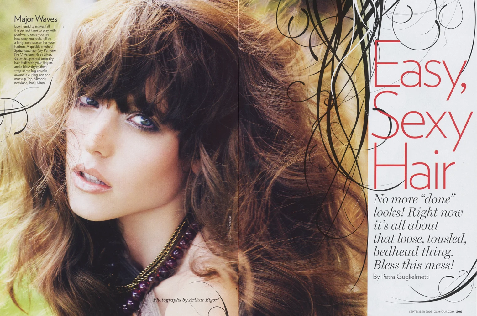   Photographer: &nbsp;Arthur Elgort 