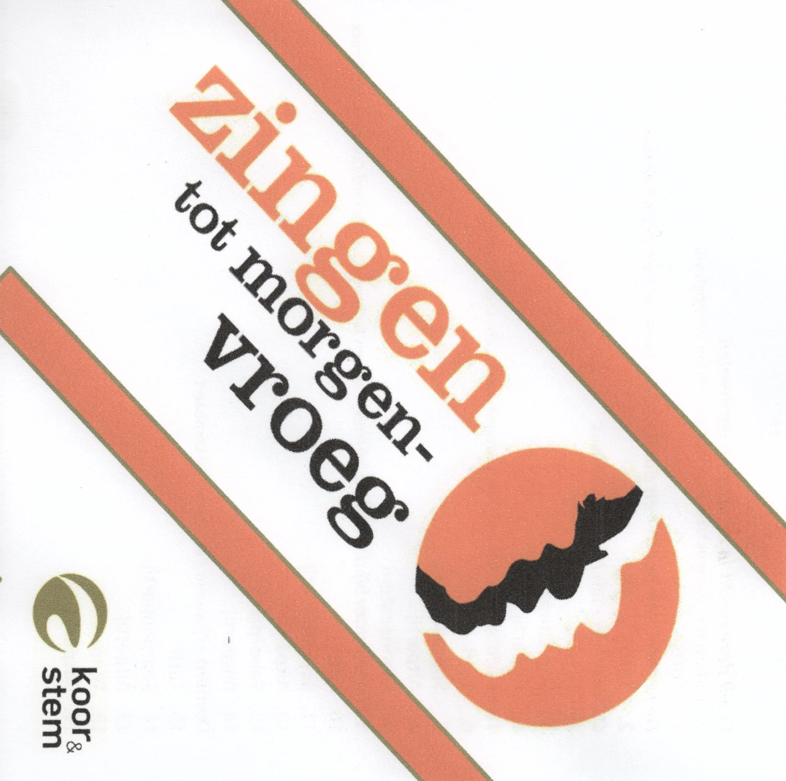 Cd comes along with the book 'Zingen tot morgenvroeg' (Flemish & Dutch pop classics for choir and piano). Arrangement of 'Twee Meisjes'.