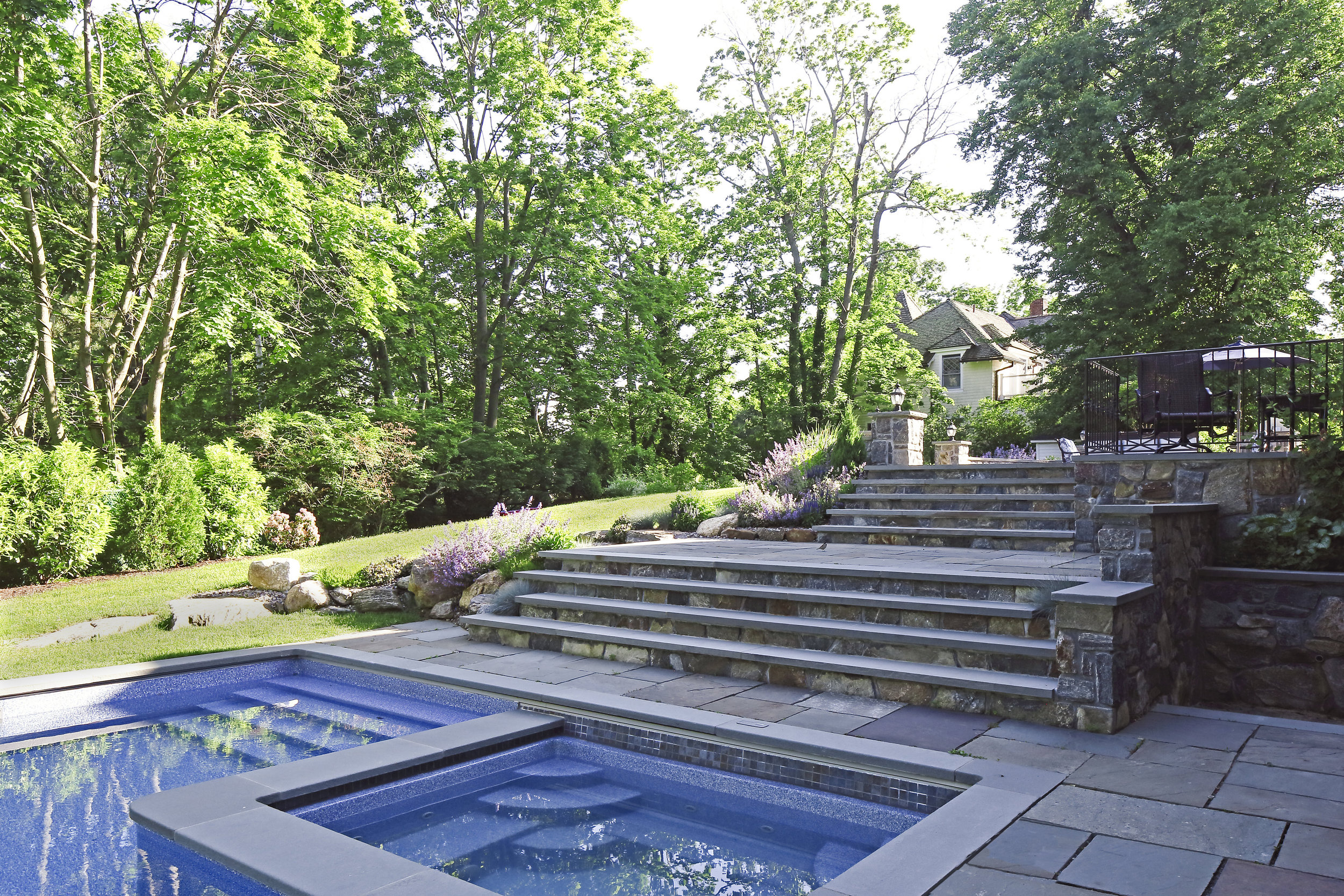 Landscape-Design-swimming-Residential-Home-Commercial-Garden-Yard-Installation-Contractor-Masonry-Patio-Bluestone-Backyard-pool-hot-tub-spa