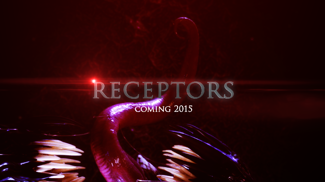 Promotional poster for Receptors short film coming 2015.