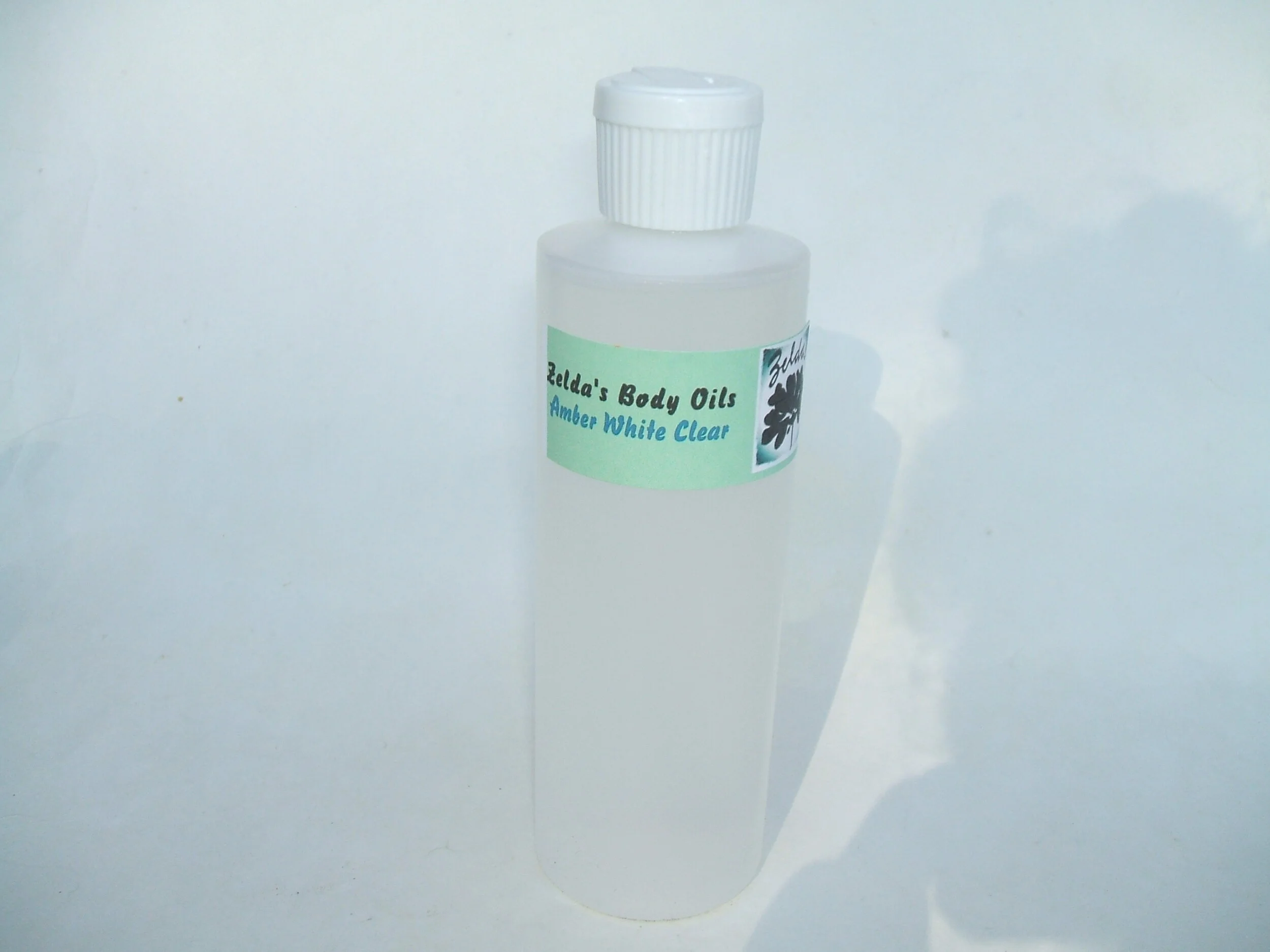 Amber white (Clear) 8oz 