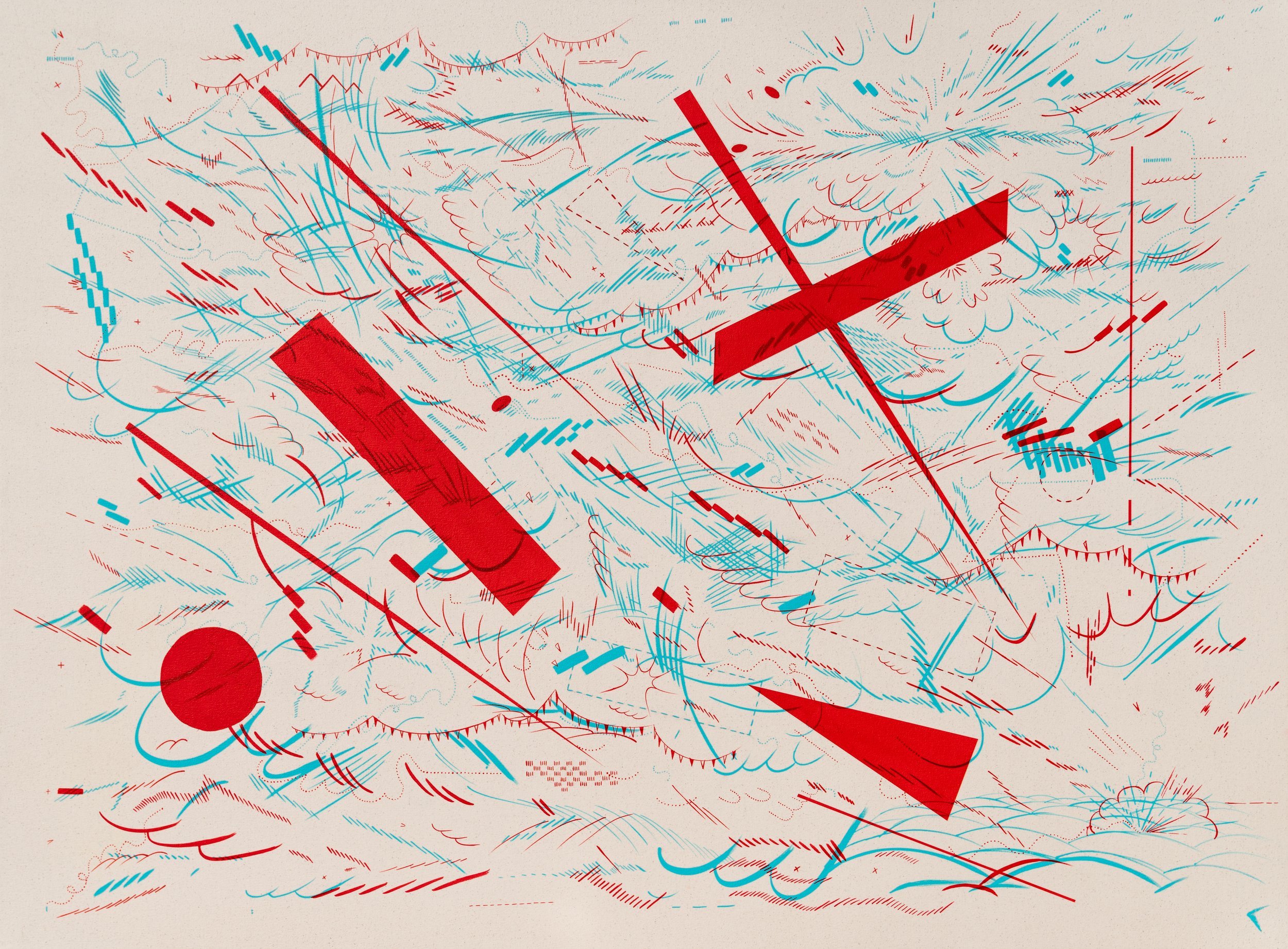 <b>Jason Gouliard</b></br><i>The Setting In Which All Of These Events Took Place: Number 47</I></br>2023</br>acrylic on canvas</br>54” x 40”