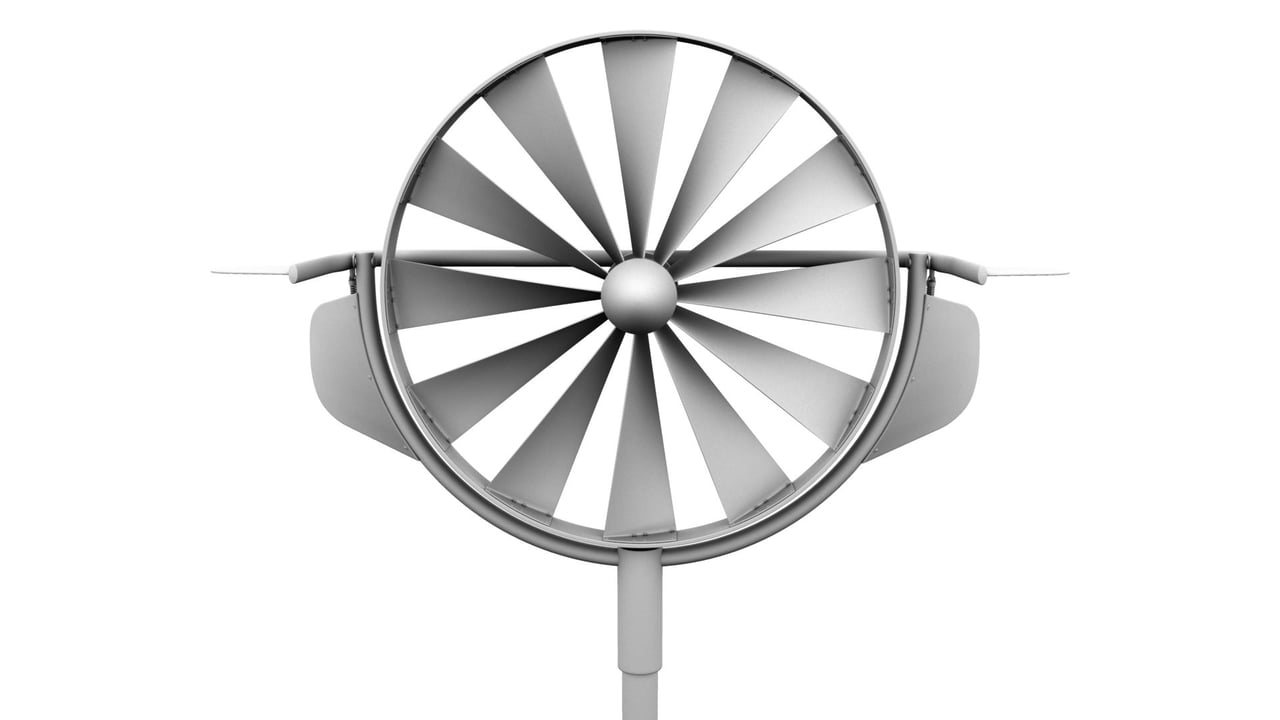 6 - Wind Turbine Occlusion Rendering