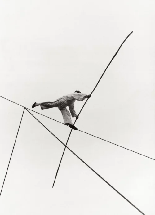 No words | Izis Bidermanas, "Saltimbanques" (1959)