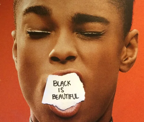 So much good about this image | The amazing Kayla Scott for Teen Vogue shot by Jason Kibbler (2015) with an update from artist unknown @teenvogue