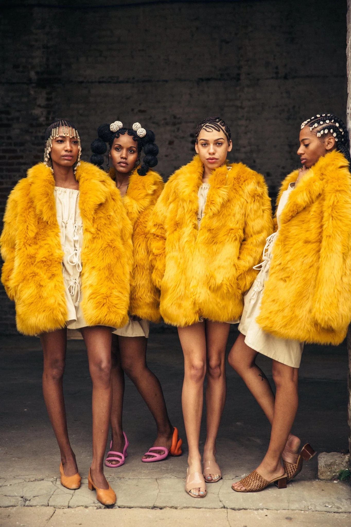 "Everything is not yours to take." 💛 | from Shani Crowe's spectacular "BRAIDS" x Saint Heron event