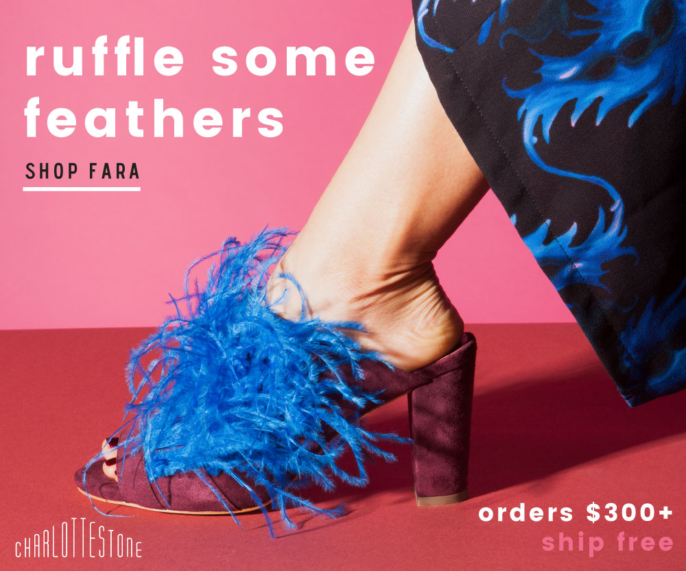 CHARLOTTE STONE SHOES | Ad Design