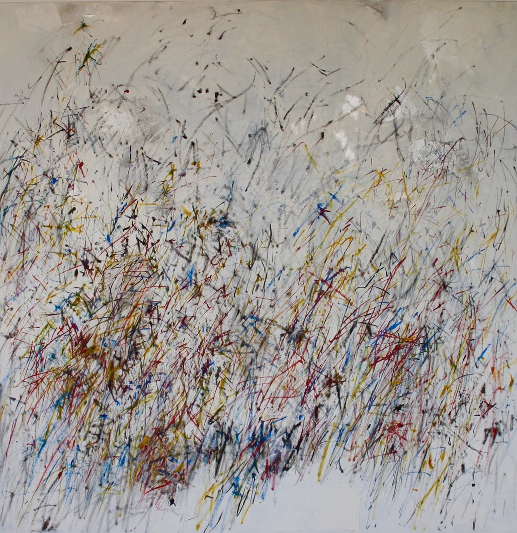 The Summer Rain (Oil. 50"x50")